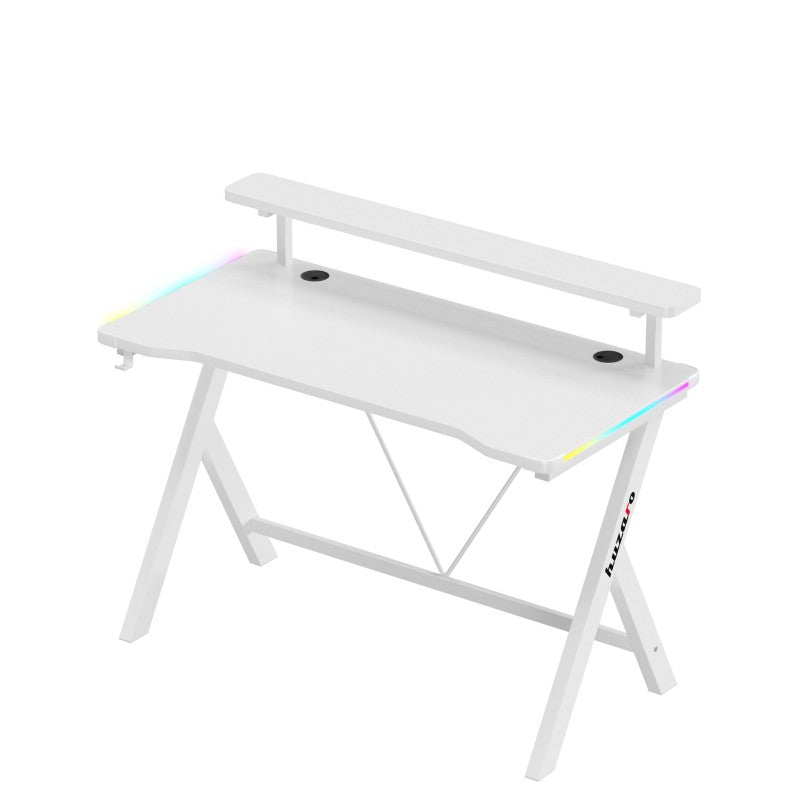 Huzaro Hero 1.9 RGB White 120 cm gaming stol - slika 8