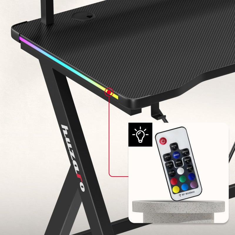 Huzaro Hero 1.9 RGB gaming stol 120 cm - slika 3