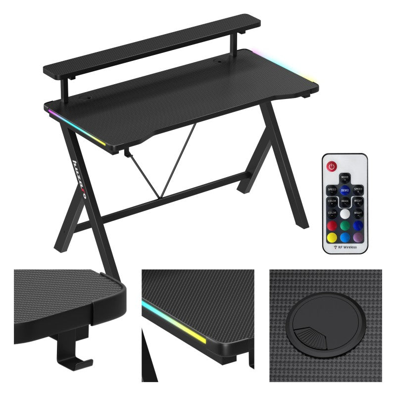 Huzaro Hero 1.9 RGB gaming stol 120 cm - slika 12
