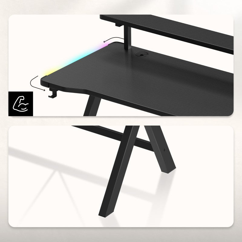 Huzaro Hero 1.9 RGB gaming stol 120 cm - slika 14