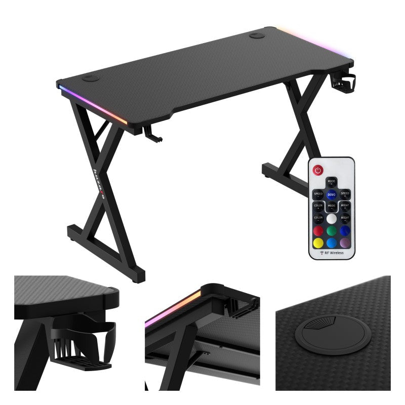 Huzaro Hero 2.3 RGB 120 cm gaming stol - slika 9