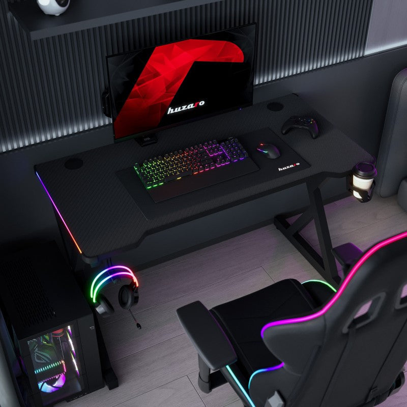 Huzaro Hero 2.3 RGB 120 cm gaming stol - slika 21