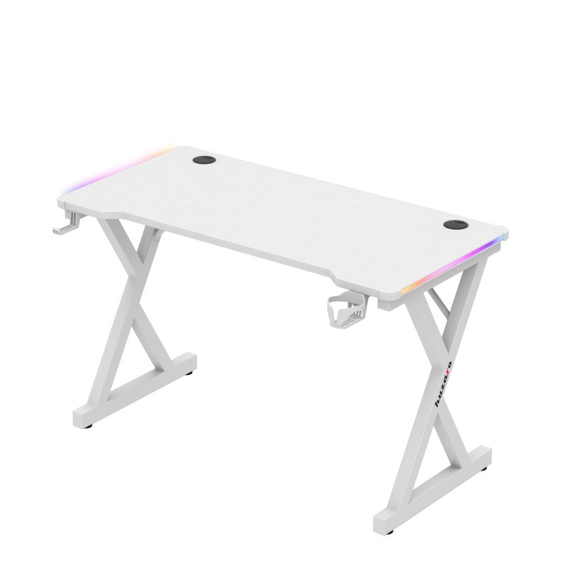 Huzaro Hero 2.3 RGB White 120 cm gaming stol - slika 4