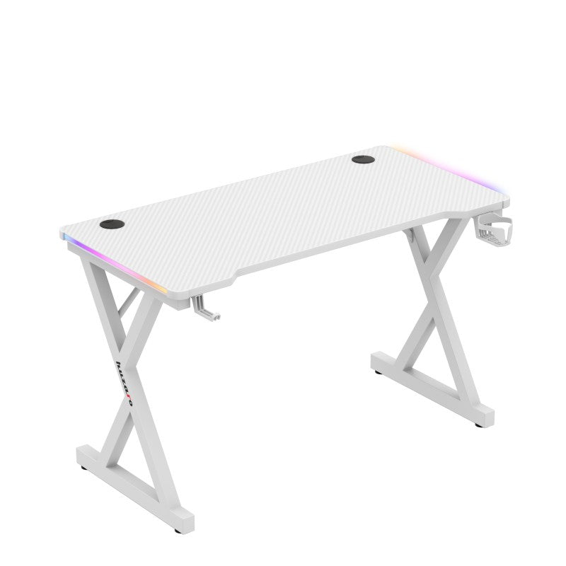 Huzaro Hero 2.3 RGB White 120 cm gaming stol - slika 6