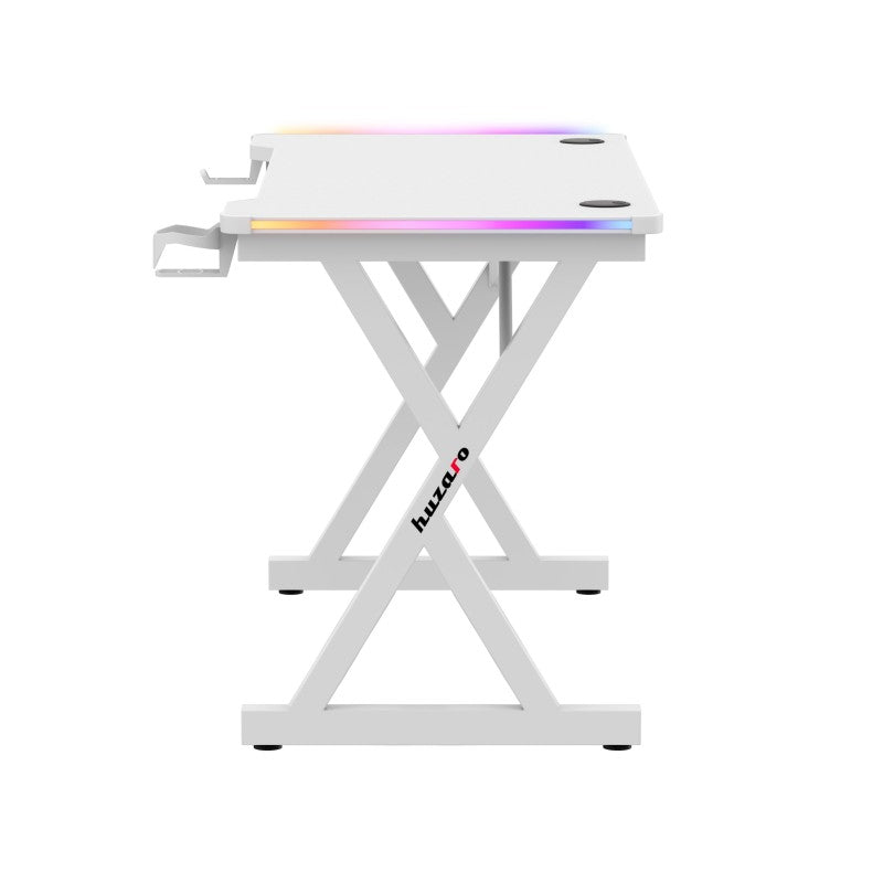 Huzaro Hero 2.3 RGB White 120 cm gaming stol - slika 22