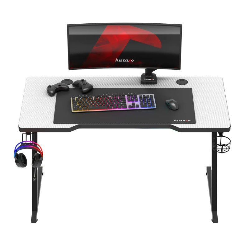 Huzaro Hero 2.5 White 120 cm gaming stol - slika 11