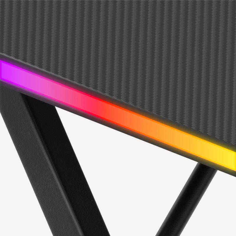 Huzaro Hero 2.5 RGB Black 120 cm gaming stol - slika 3