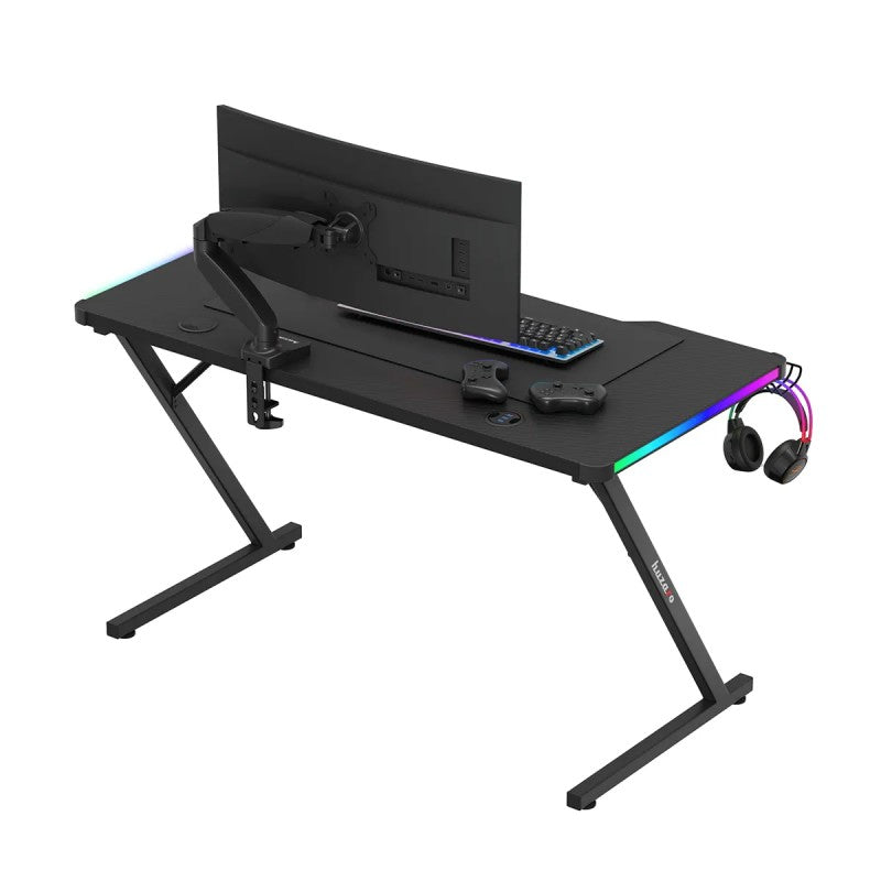 Huzaro Hero 2.5 RGB Black 120 cm gaming stol - slika 7