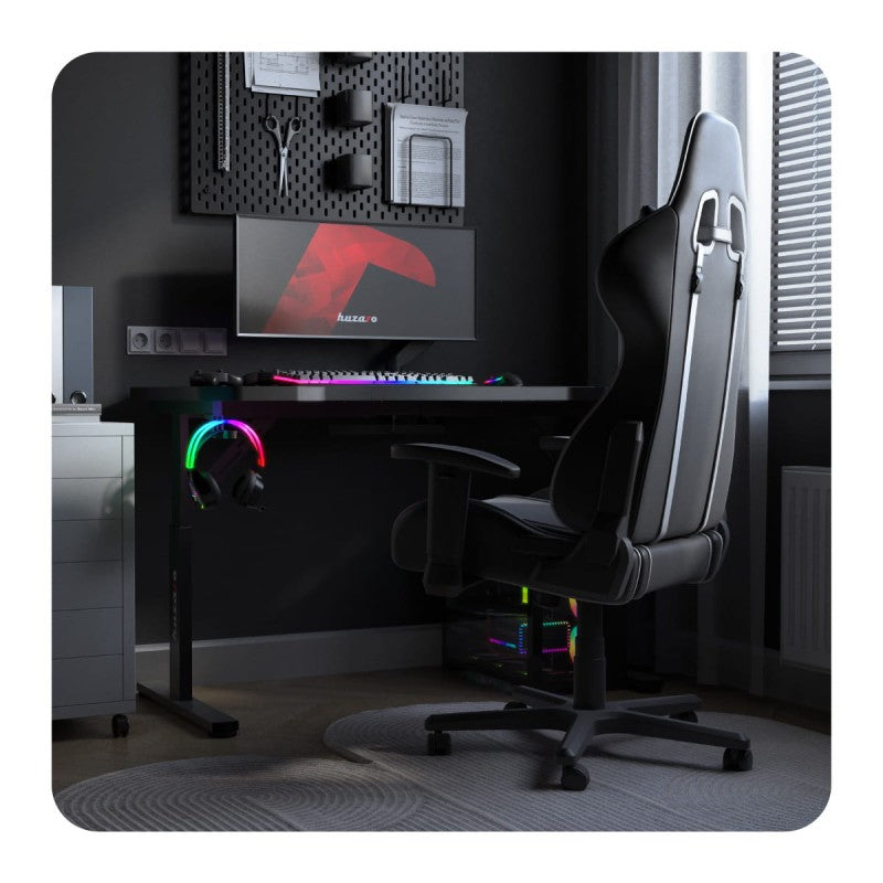 Huzaro Hero 2.6 Black 120 cm gaming stol - slika 12