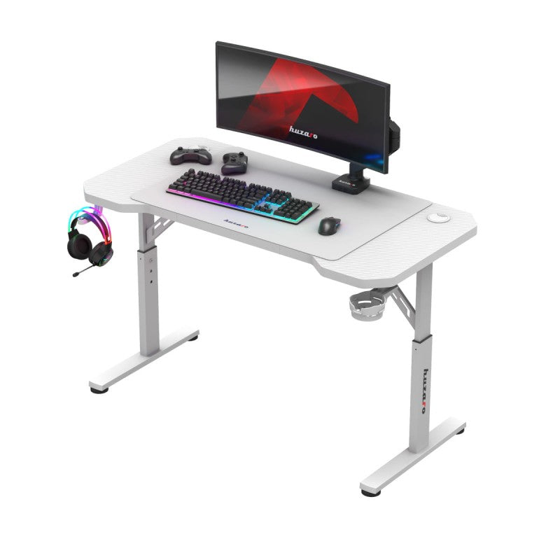 Huzaro Hero 2.6 White 120 cm gaming stol - slika 9