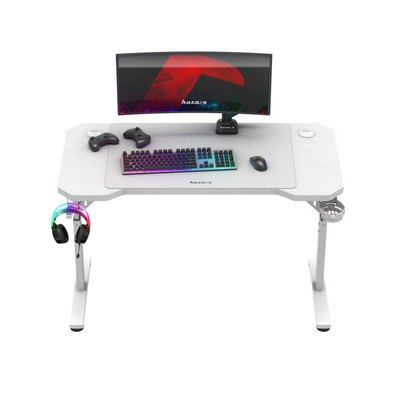 Huzaro Hero 2.6 White 120 cm gaming stol - slika 11