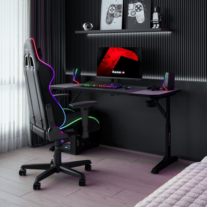Huzaro Hero 3.6 gaming stol Black - slika 4