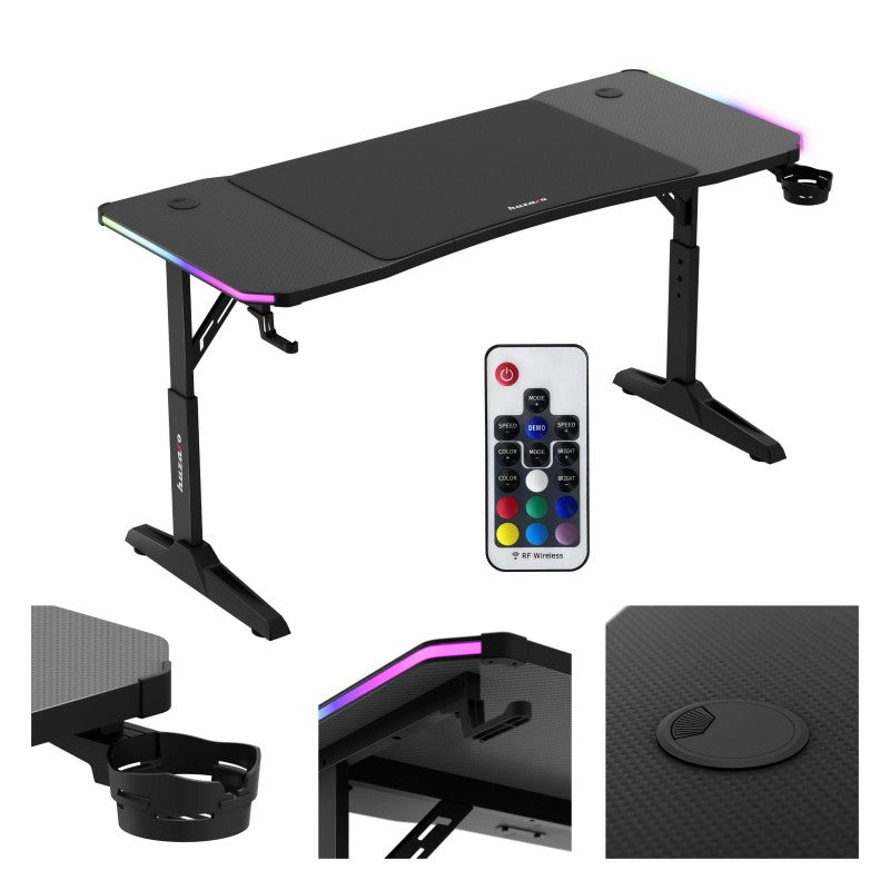 Huzaro Hero 3.6 RGB Black gaming stol - slika 12