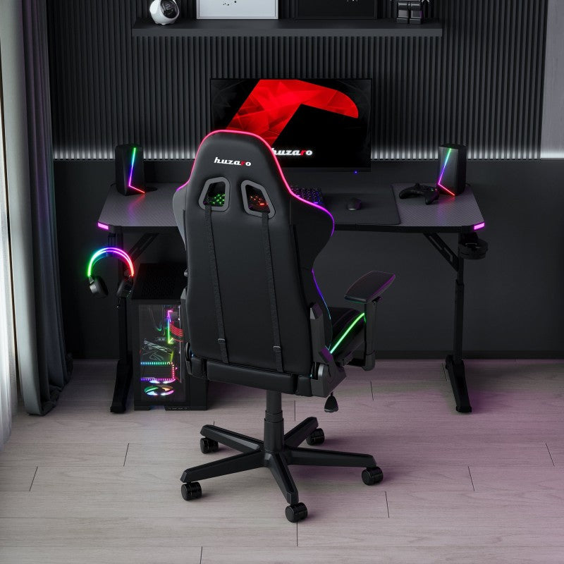 Huzaro Hero 3.6 RGB Black gaming stol - slika 23