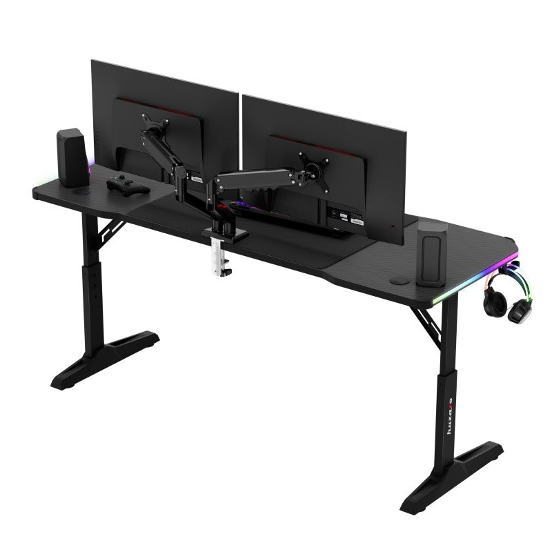 Huzaro Hero 4.6 RGB Black 160 cm gaming stol - slika 15