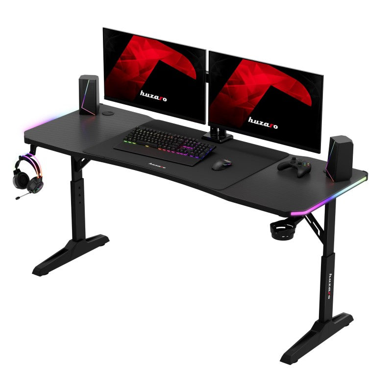 Huzaro Hero 4.6 RGB Black 160 cm gaming stol - slika 16