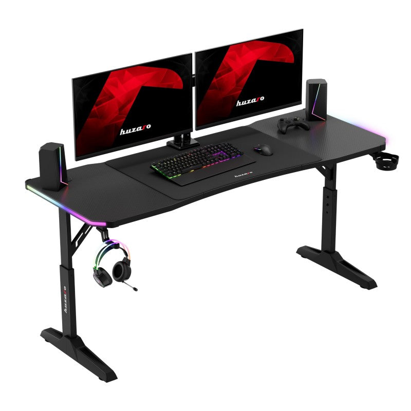 Huzaro Hero 4.6 RGB Black 160 cm gaming stol - slika 17