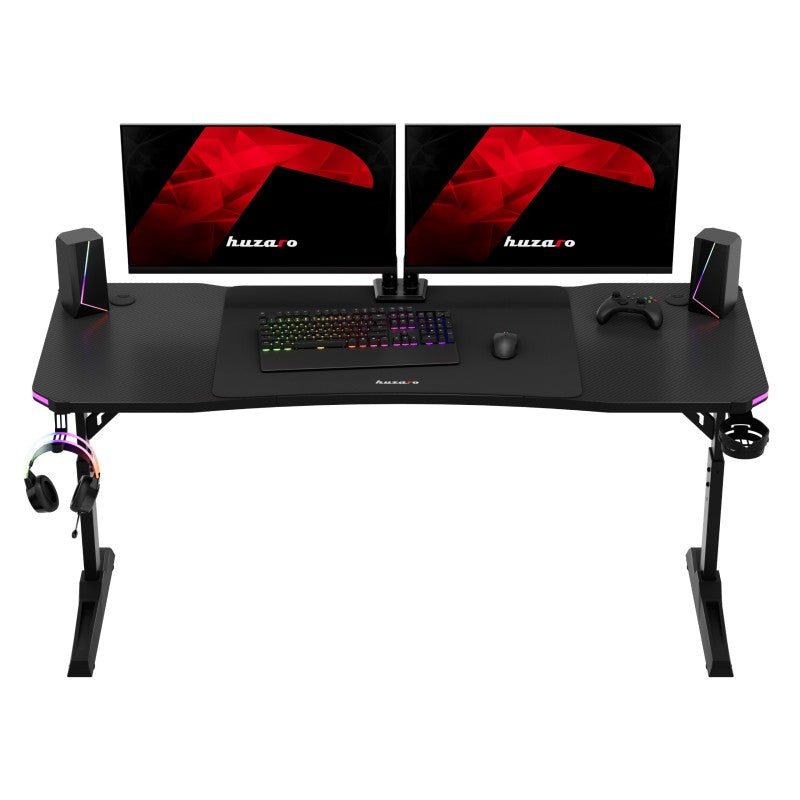 Huzaro Hero 4.6 RGB Black 160 cm gaming stol - slika 23
