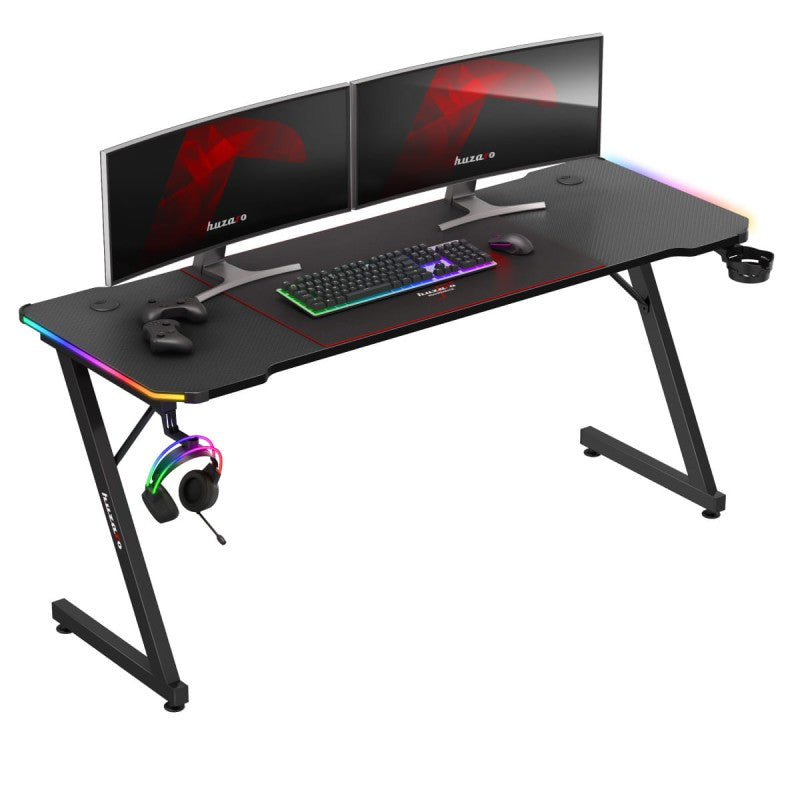 Huzaro Hero 4.8 RGB 160 cm gaming stol - slika 1