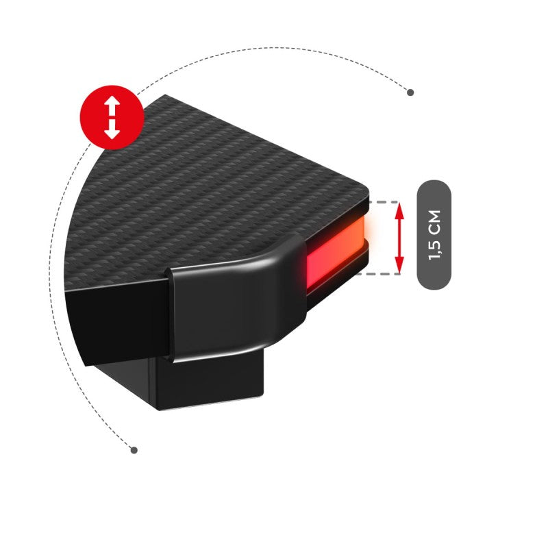Huzaro Hero 4.8 RGB 160 cm gaming stol - slika 17