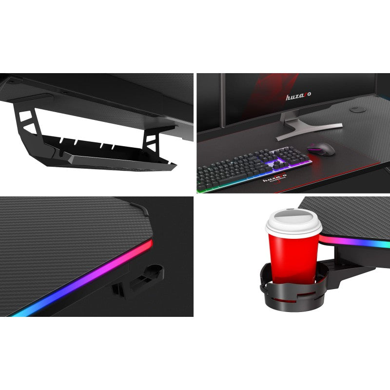 Huzaro Hero 4.8 RGB 160 cm gaming stol - slika 18
