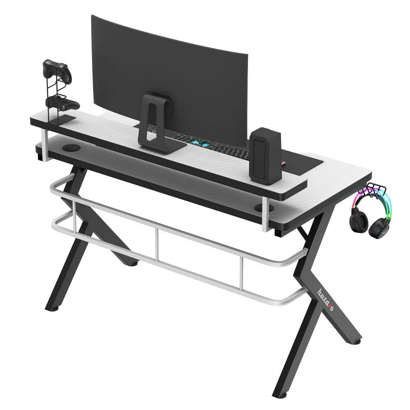 Huzaro Hero 5.0 White 120 cm gaming stol - slika 7