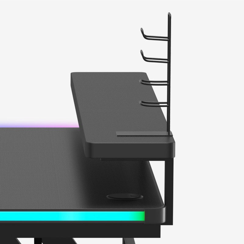 Huzaro Hero 5.0 RGB Black 120 cm gaming stol - slika 4