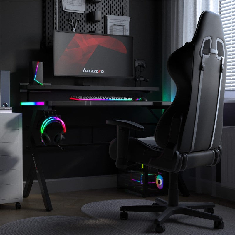 Huzaro Hero 5.0 RGB Black 120 cm gaming stol - slika 5