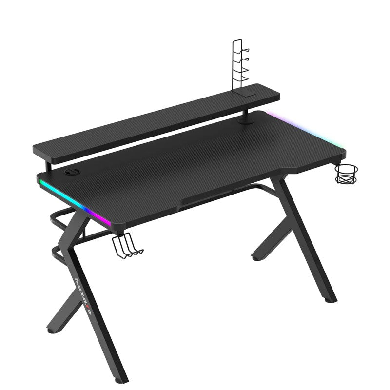 Huzaro Hero 5.0 RGB Black 120 cm gaming stol - slika 6