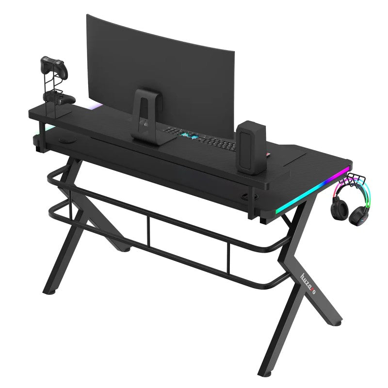 Huzaro Hero 5.0 RGB Black 120 cm gaming stol - slika 8