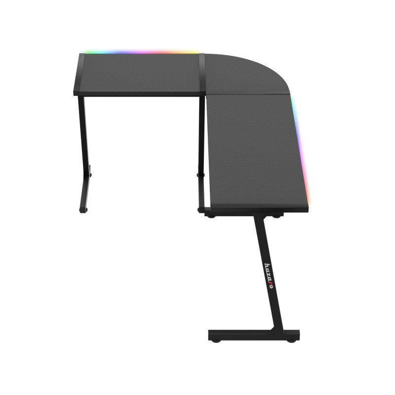 Huzaro Hero 6.0 RGB Black 147 cm kutni gaming stol - slika 11