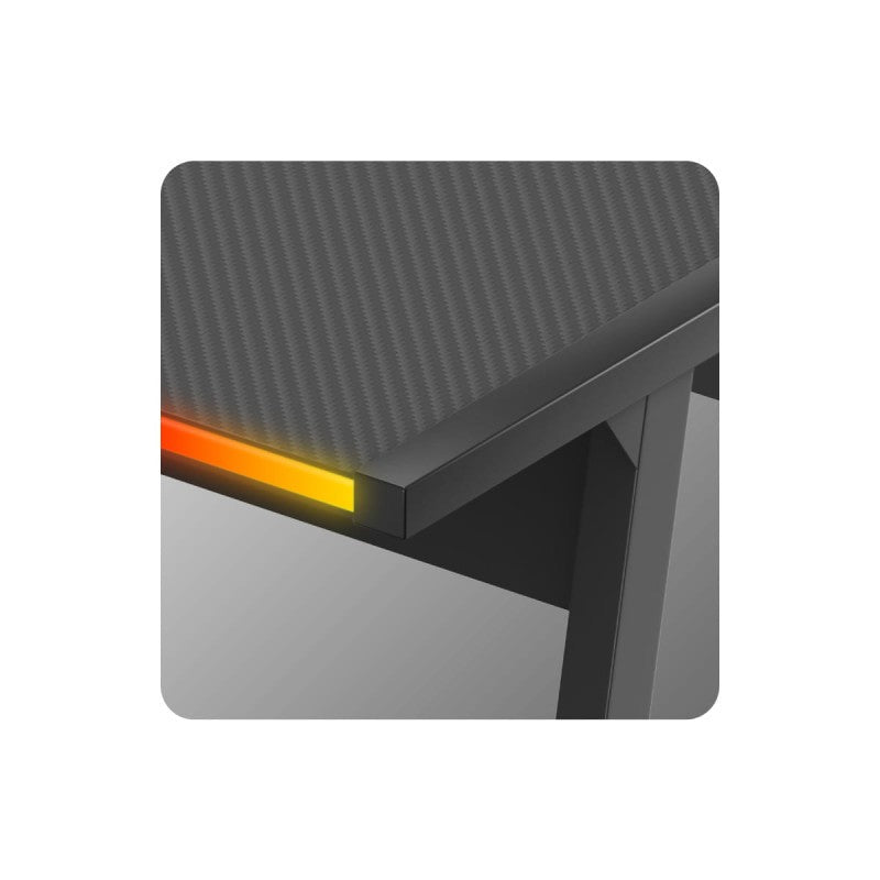 Huzaro Hero 6.0 RGB Black 147 cm kutni gaming stol - slika 14