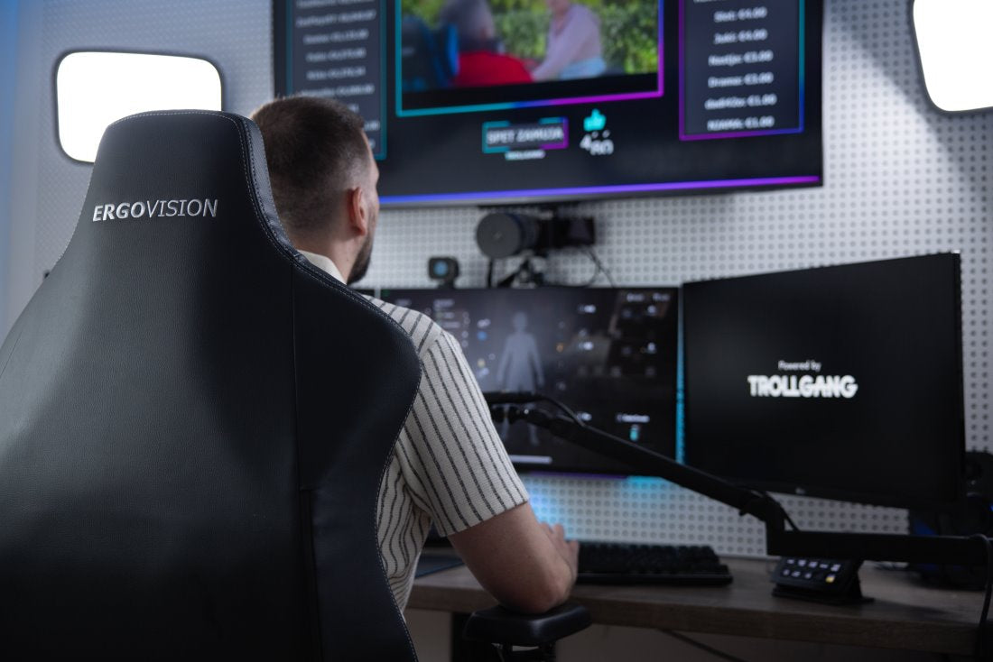 Gaming stolica Ergovision King Deluxe 02