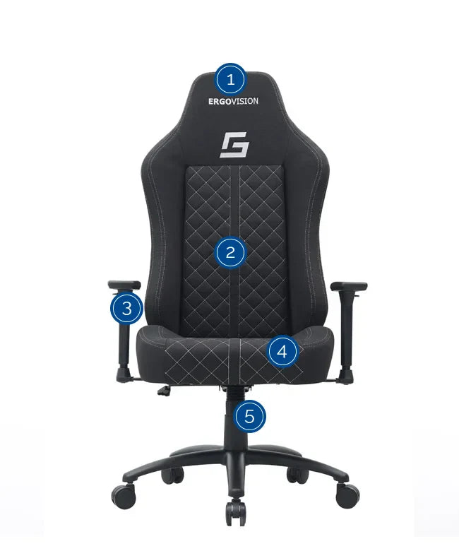 Gaming stolica Ergovision Lord
