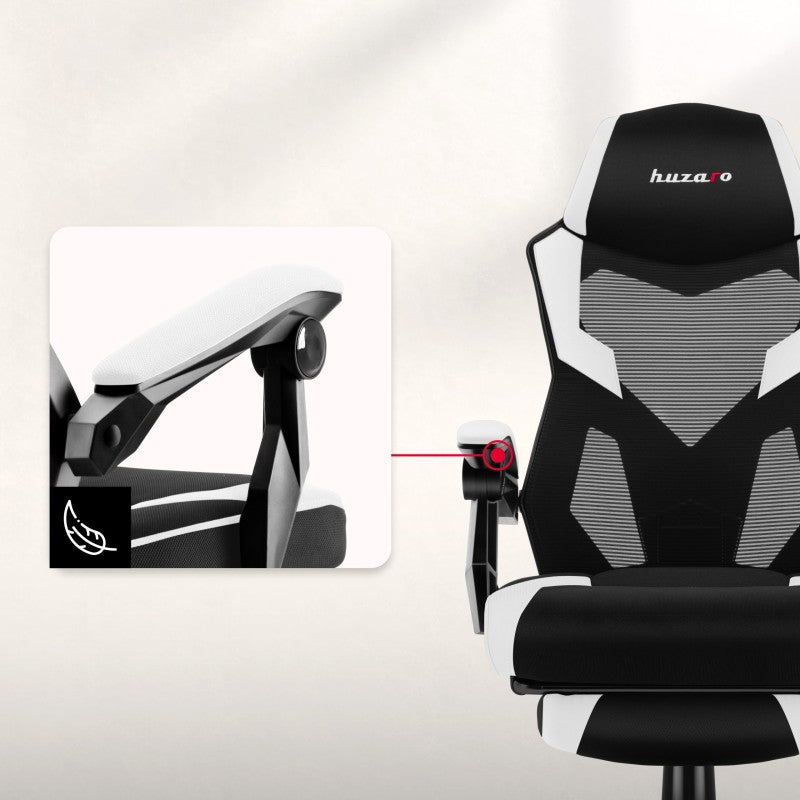 Huzaro Combat 3.1 White gaming stolica - slika 8