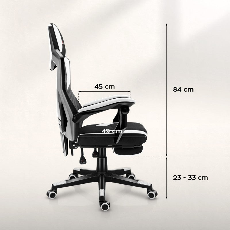 Gaming stolica Huzaro Combat 3.1 White - slika 11
