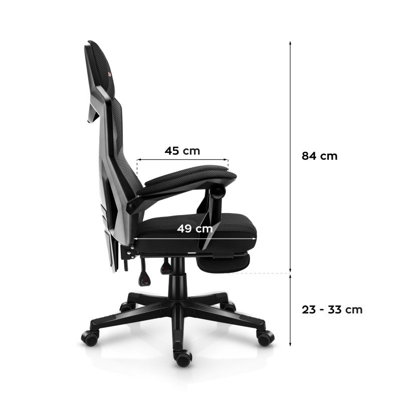 Huzaro Combat 3.1 Carbon gaming stolica - slika 15