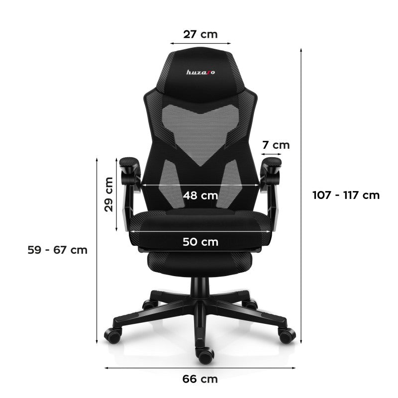 Huzaro Combat 3.1 Carbon gaming stolica - slika 16