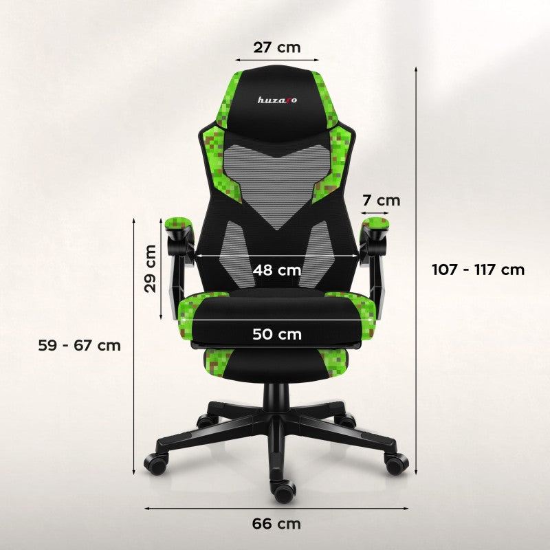 Gaming stolica Huzaro Combat 3.1 Pixel - slika 8