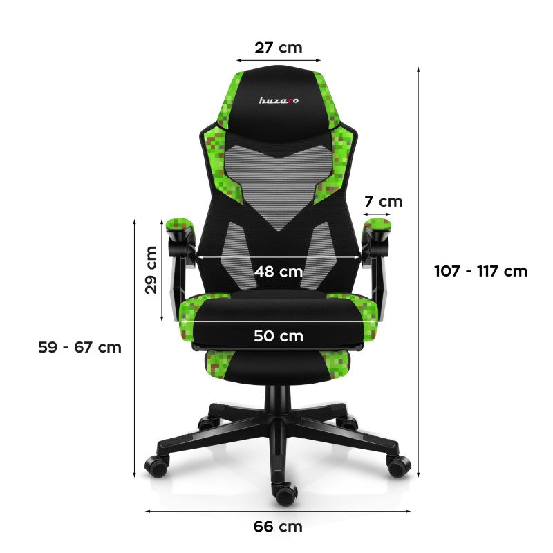 Gaming stolica Huzaro Combat 3.1 Pixel - slika 9