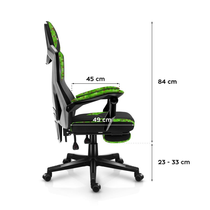 Gaming stolica Huzaro Combat 3.1 Pixel - slika 12