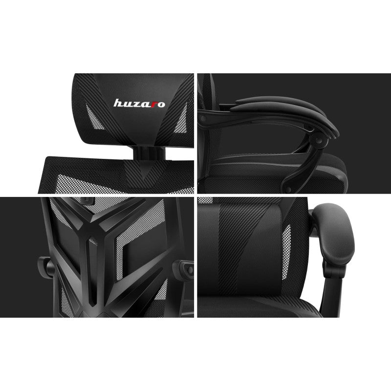 Huzaro Combat 5.0 gaming stolica Black - slika 13