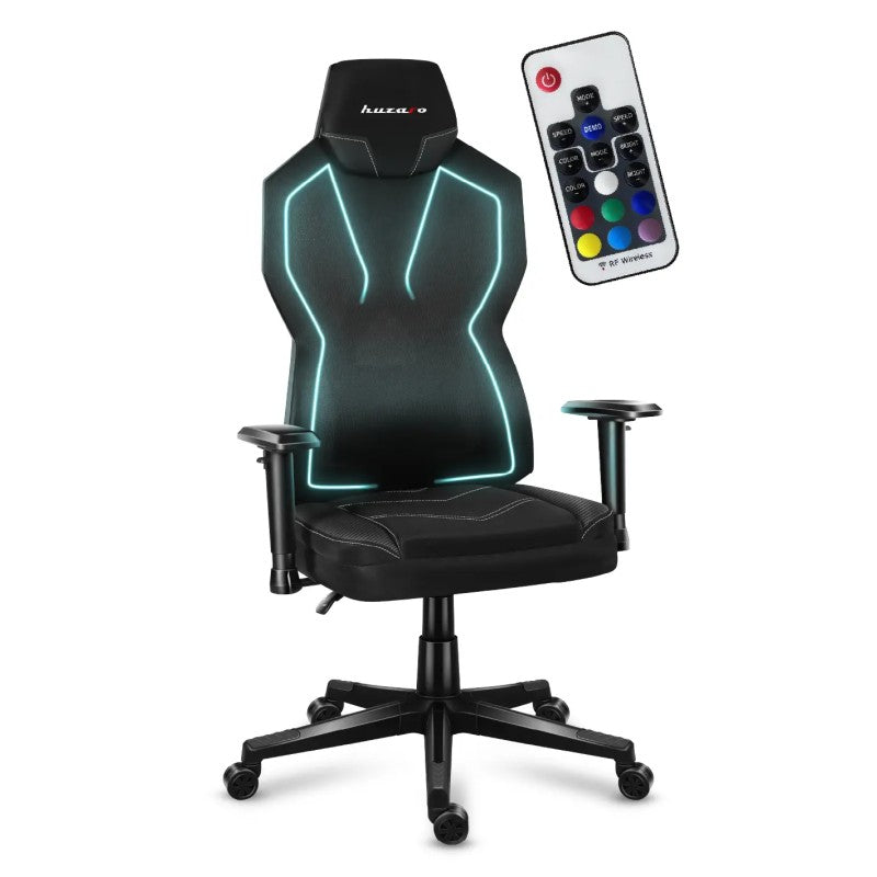 Huzaro Combat 6.2 Black RGB gaming stolica - slika 1