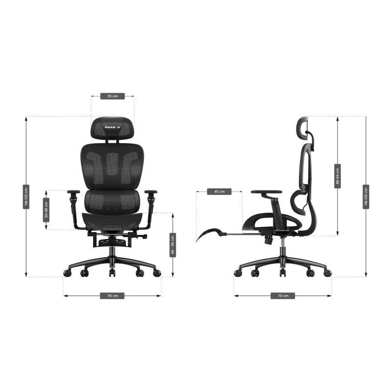 Huzaro Combat 7.9 Black gaming stolica - slika 17