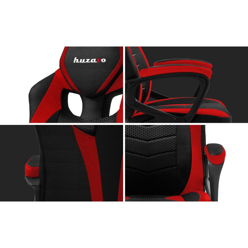 Gaming stolica Huzaro Force 2.5 Red Mesh - slika 22