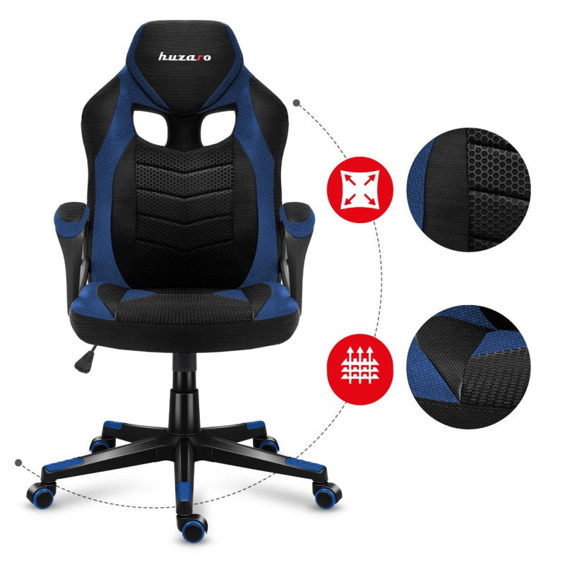 Huzaro Force 2.5 Blue Mesh gaming stolica - slika 10