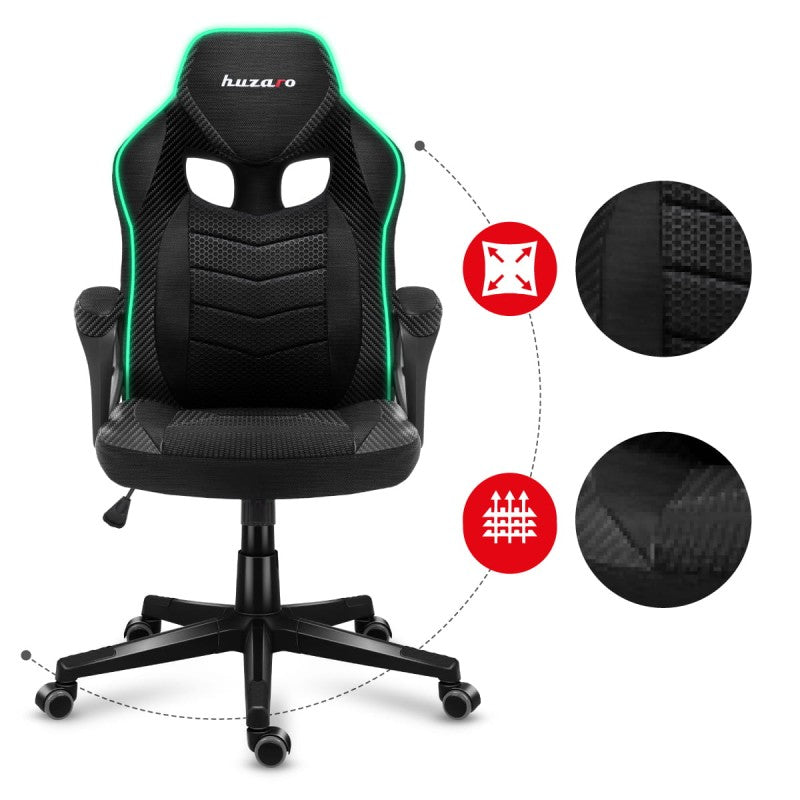 Gaming stolica Huzaro Force 2.5 RGB Mesh - slika 11