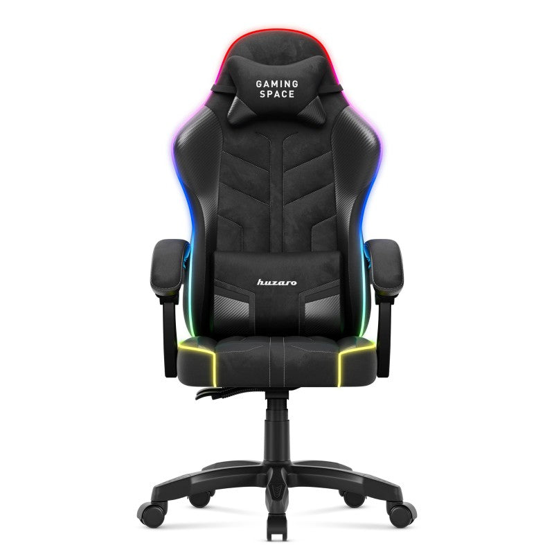 Gaming stolica Huzaro Force 2.7 RGB Black velour - slika 2