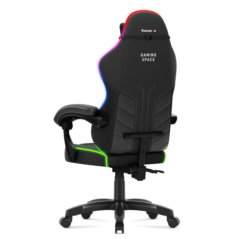 Huzaro Force 2.7 RGB Black velur gaming stolica - slika 5