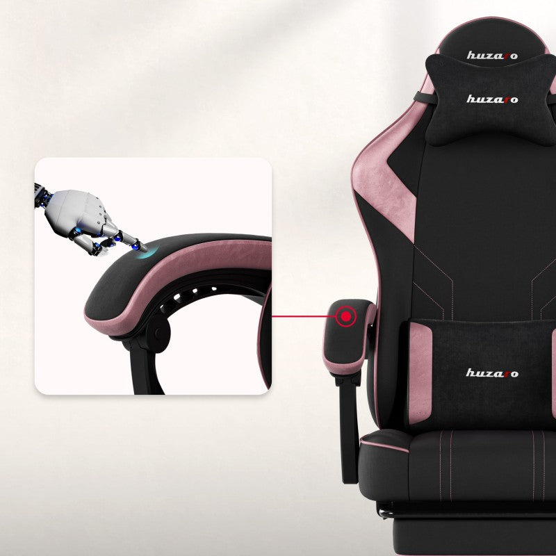 Huzaro Force 3.7 Pink gaming stolica - slika 13